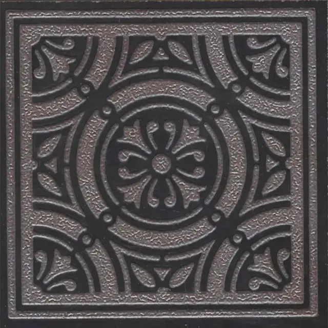 Вставка Тьеполо 2 матовый обрезной 9,6x9,6