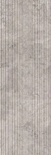 Grigio Ribbed 30x90