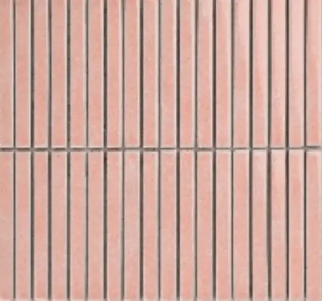 Mosaic 1.5х14.5 Y15FW42 Розовый матовый 29.4х31.3