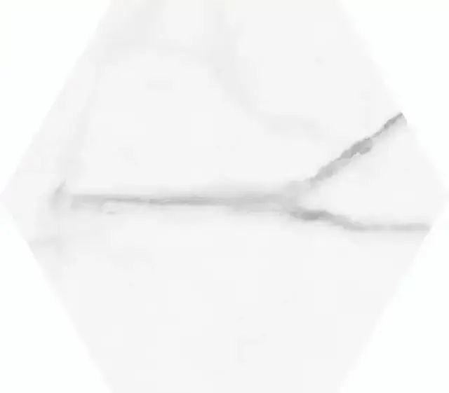 Lincoln M White hexagon 19,8x22,8 XX