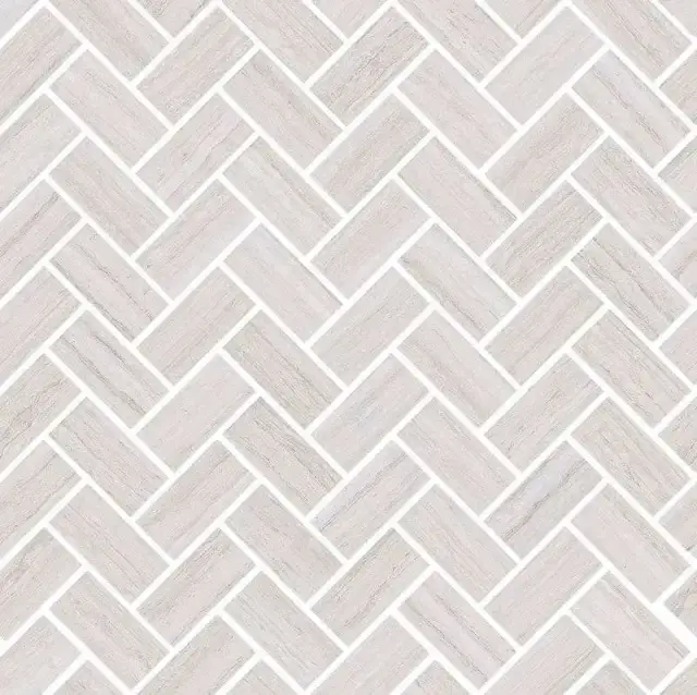 Декор Грасси серый светлый мозаичный напольный B XX|30x31.5