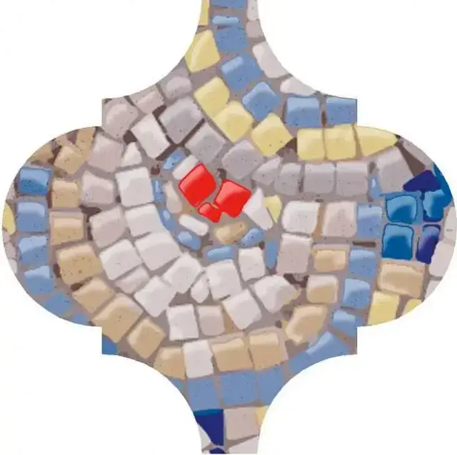 Декор Арабески Майолика Гауди|6.5x6.5