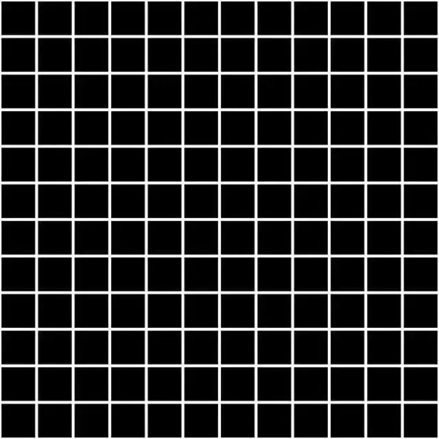 Темари черный (мозаика матовая) l29.8х29.8