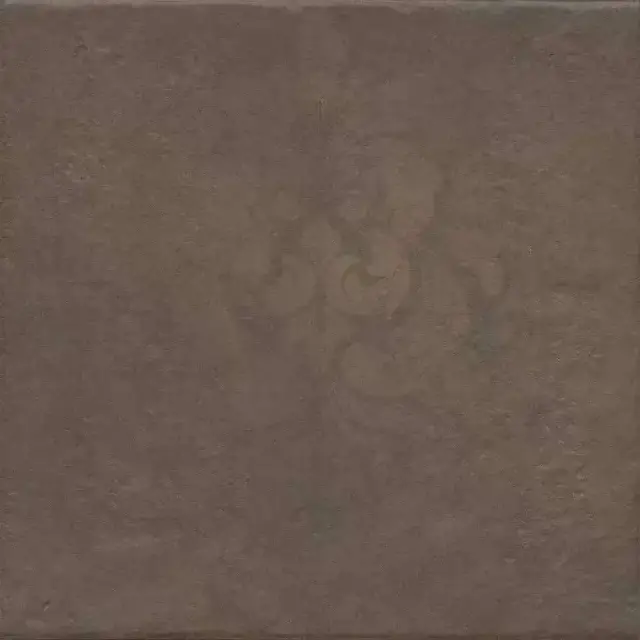 Хадду коричневый матовый декорированный 40,2x40,2x0,8