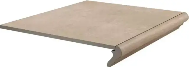 Ступень фронтальная Хадду бежевый матовый 40,2x34x0,8