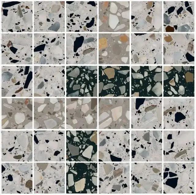 Декор Бричиола 1 мозаичный лаппатированный XX 30x30