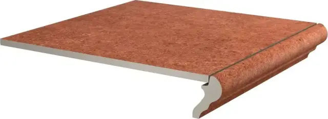 Ступень фронтальная Аллея кирпичный |30x30