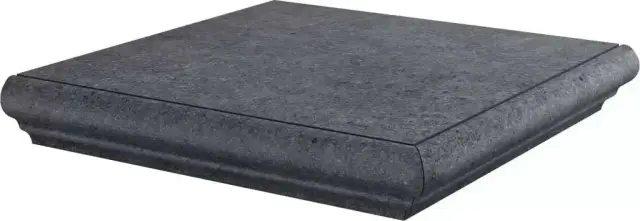 Аллея серый темный ступень угл. гр. 30x30| ZZ