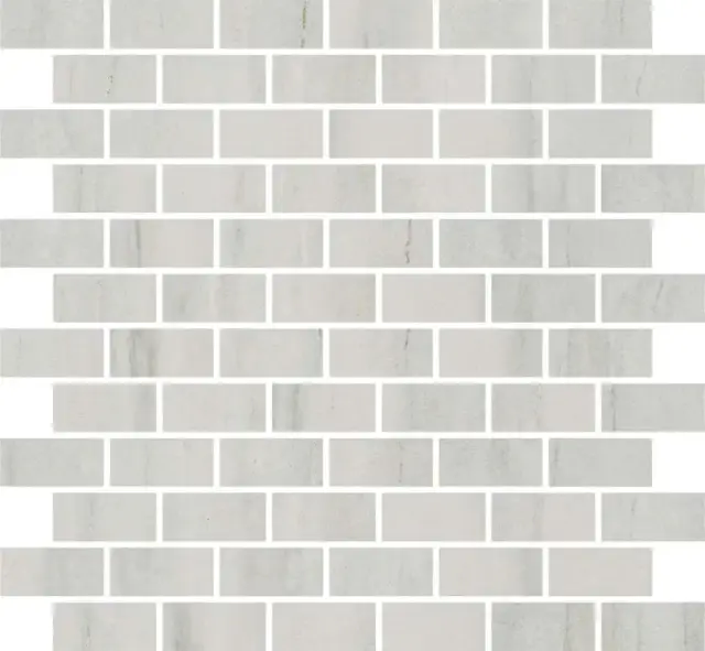 Декор Белем мозаичный серый светлый глянцевый |30x32