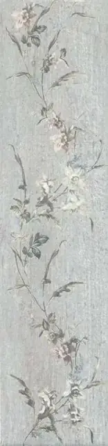 Кантри Шик серый декорированный Kl |9.9x40.2