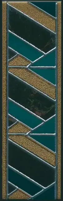 Бордюр Алькала черный XX |6,3x20