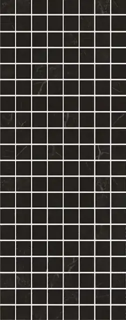 Декор Алькала чёрный мозаичный XX 20x50