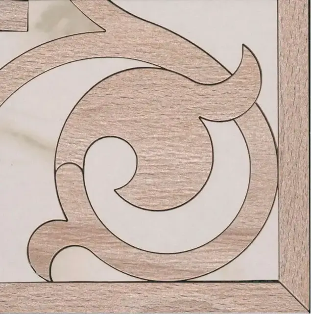 Угол Карелли наборный |15,5x15,5