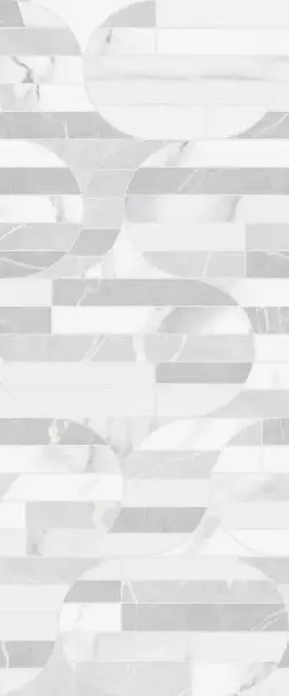 Modello white wall 02 25х60