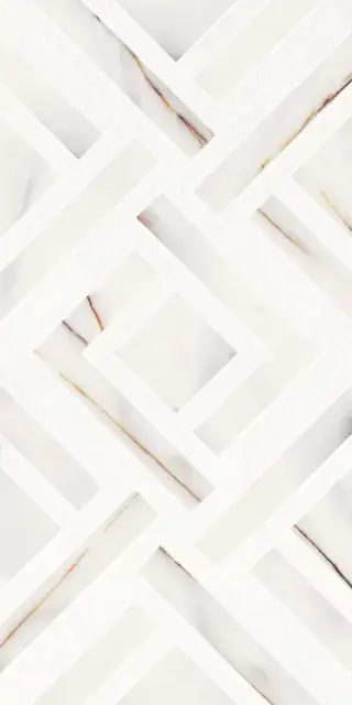 Rosso Venato Geometria 31.5x63