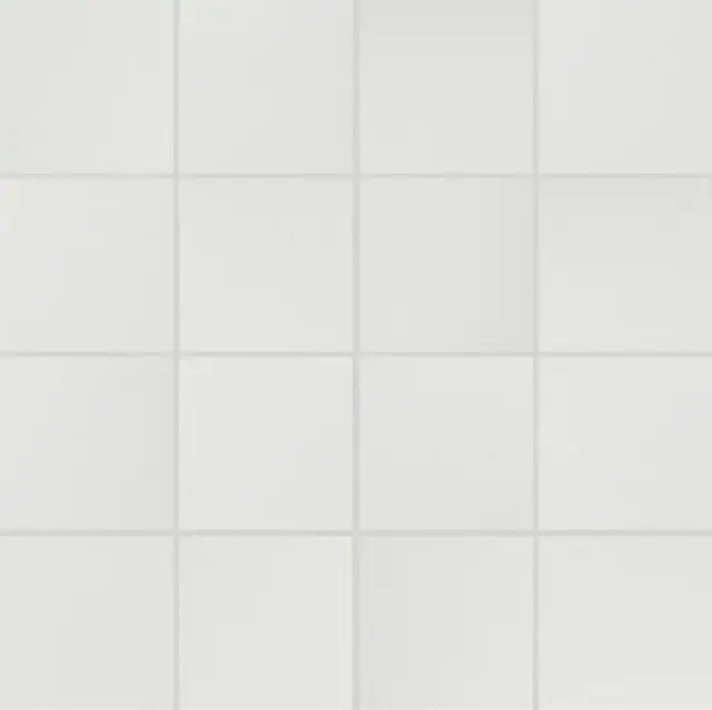 B&W Marble White High-Glossy 6 Mm 7,5x7,5 Mos 30x30