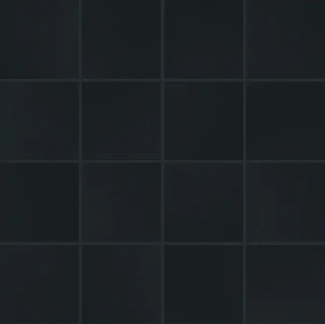 B&W Marble Black High-Glossy 6 Mm 7,5x7,5 Mos 30x30