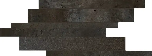 Flowtech Burnished Nat. Listello Sfalsato 21x40