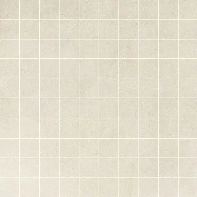 Industrial Ivory 3x3 Mosaico 30x30