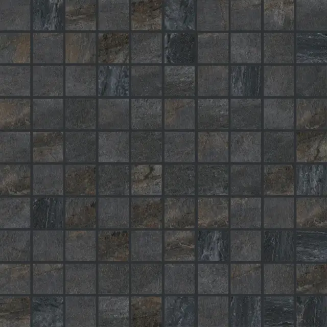Walks 1.0 Black Mosaico 3x3 30x30