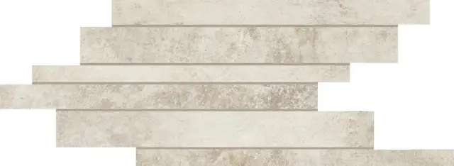 Artifact Of Cerim Aged White Listello Sfalstato 21x40