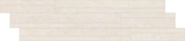 Elemental Stone White Limes.Listello Sfalsato Nat Lucido 15x60
