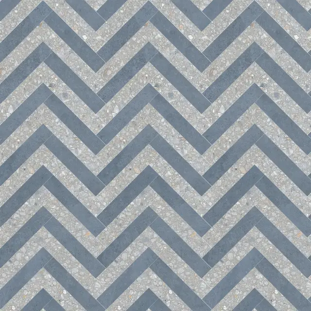 Match Up Cerim Decoro Zig Zag Earl Grey-Blueberry Comfort 48.08x48.64
