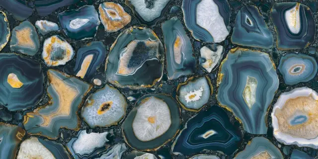 Mystic Luxe Indigo Gold Glossy 6 Mm 60x120