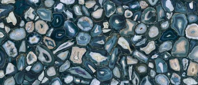 Mystic Luxe Indigo Gold Satin 6 Mm 120x280