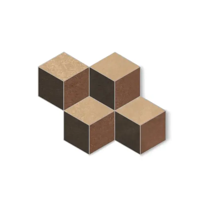 Sensi Terre Ros+Ama+Car Nat Cubo 37x46