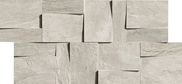 Ardoise Gris Moddulo Muretto 3d 30x30