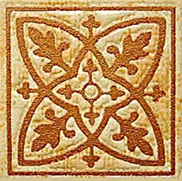 Вставка Лиссабон беж l6x6  XX