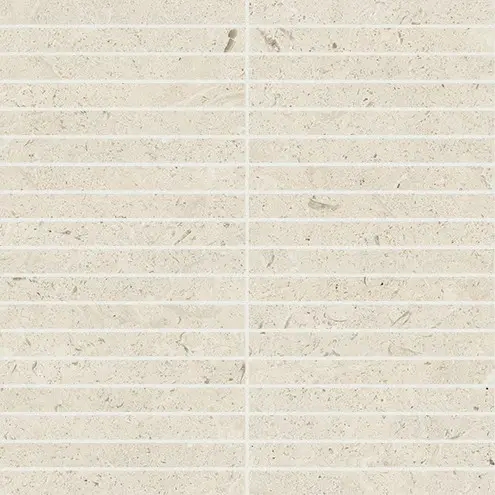 Аура Стоун Уайт Мозаика Стрип 30x30