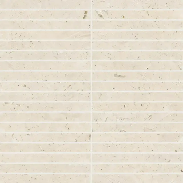 Аура Стоун Уайт Мозаика Стрип 30x30