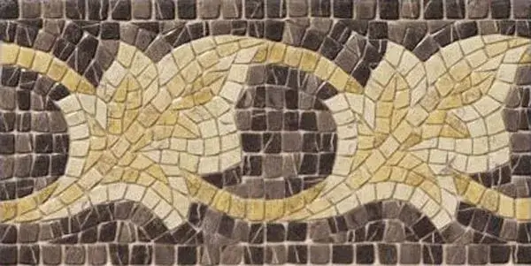 Бордюр Cenefa Afrodita Tabaco 21.7x43.5