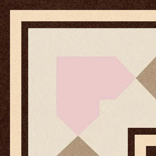 Декор 1900 Roura-3 Beige 20x20