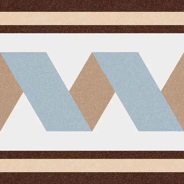 Декор 1900 Florentina-2 Celeste 20x20