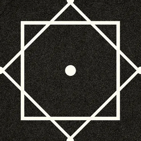 Керамогранит Alameda Eliseos-R Grafito 20x20