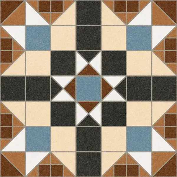 Декор Barnet Dorset Marron 31.6x31.6