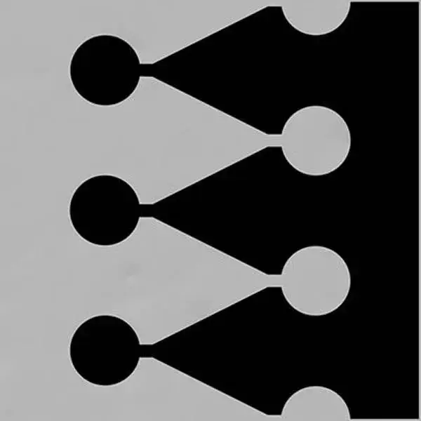 Декор Filippo Soul Blason Gris Negro 20x20