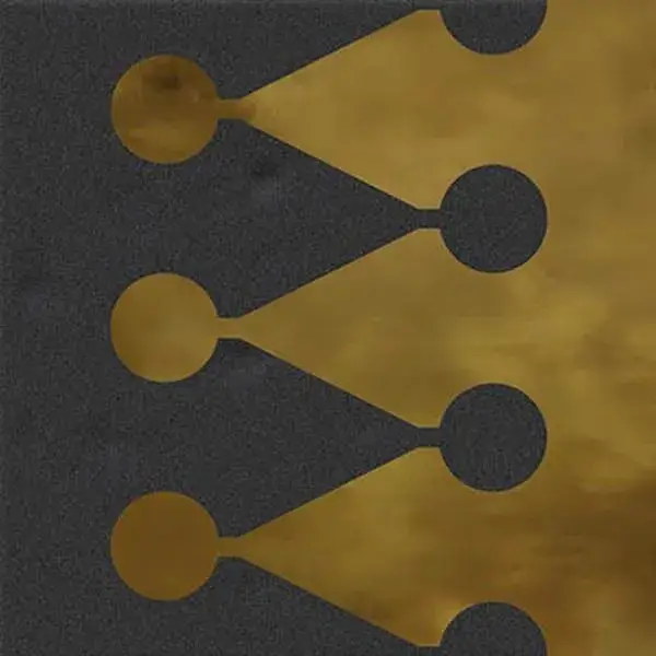 Декор Filippo Soul Blason Grafito Oro 20x20