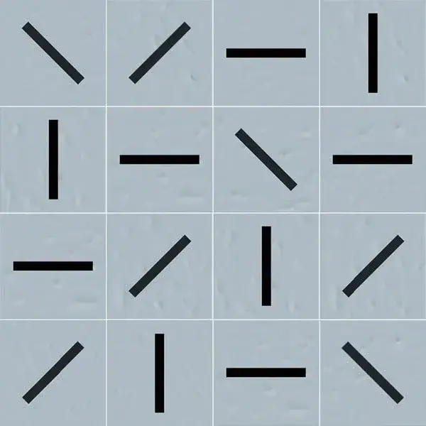 Декор Filippo Soul Virgola Celeste 20x20