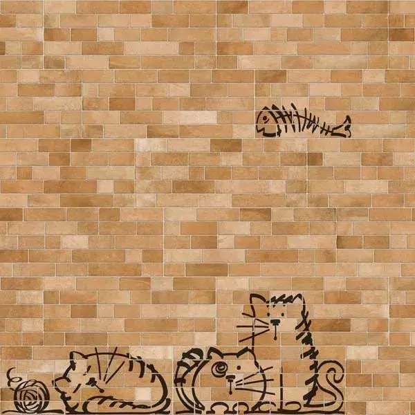 Настенная плитка Nuney-4 Natural 20x50