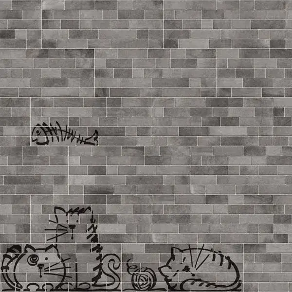 Настенная плитка Nuney-4 Grafito 20x50