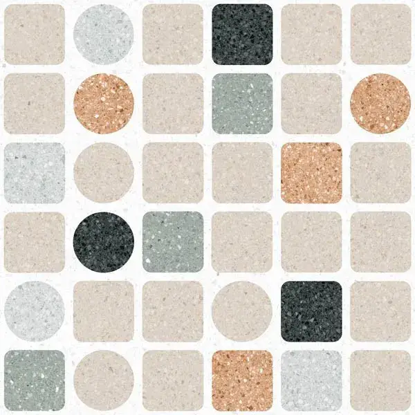 Керамогранит NIZA Loano-R Multicolor 20x20