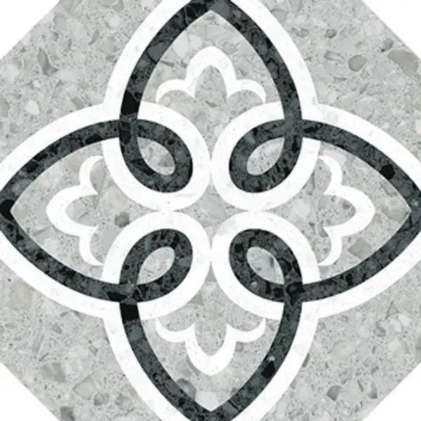 Керамогранит NIZA Octogono Garde Gris 20x20