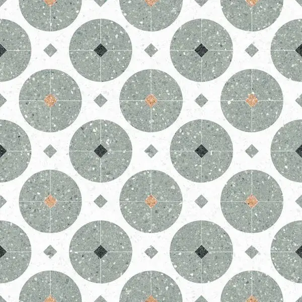 Керамогранит NIZA Octogono Valeta Verde 20x20