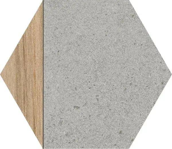 Керамогранит Hexagono Ligard Gris 23x26.6
