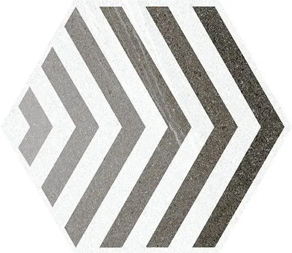 Керамогранит Hexagono Lacroix Gris 23x26.6