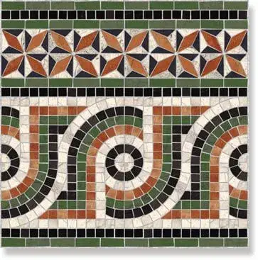 Декор Via Appia Cen. Nola Multicolor 43.5x43.5